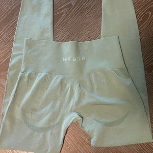 NVGTN leggings size medium color sage